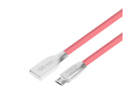 VIGGO DESIGN USB-microUSB 1m Różowy - 1457528 - zdjęcie 3